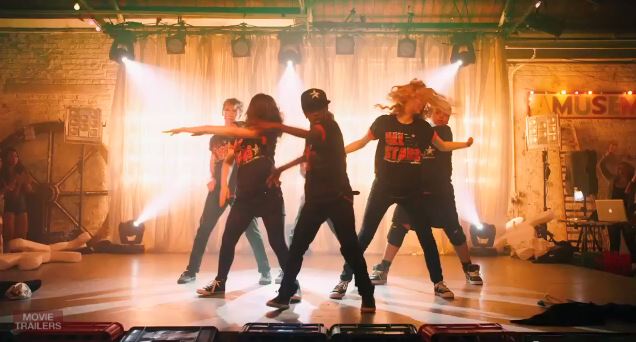 Screen Shot of Dancers in The All Stars Street Dance Movie Final Scene