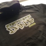 Full Rhinestone Logo in Crystal and Citrine Rhinestones for Energize Dance Club