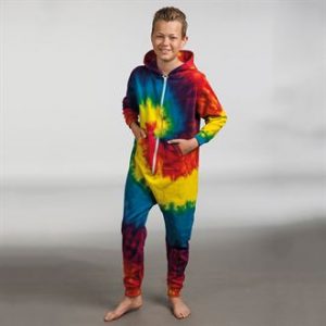 Kids Rainbow Tie-Dye Onesie