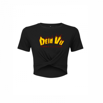Deja Vu Twist Crop Top