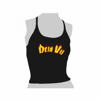 Deja Vu Open Back Crop Top