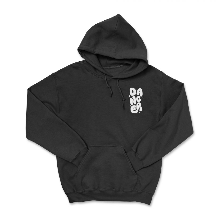 Dancer (5678) Bubble Hoodie Black