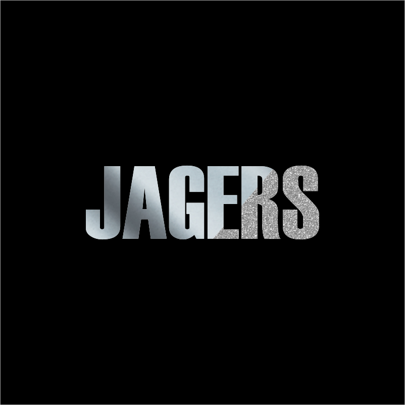 Jagers Split Logo Flared Leggings